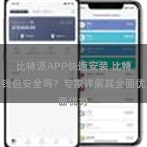 比特派APP快速安装 比特派钱包安全吗？专家详解其全面优势