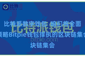 比特派数字钱包  咱们将全面领略Bitpie钱包撑执的区块链集会